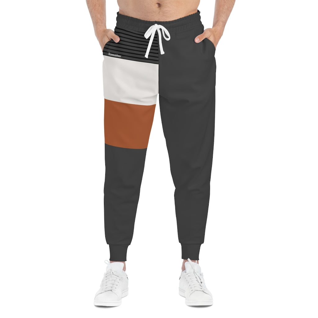 Stripe Couture Athletic Joggers