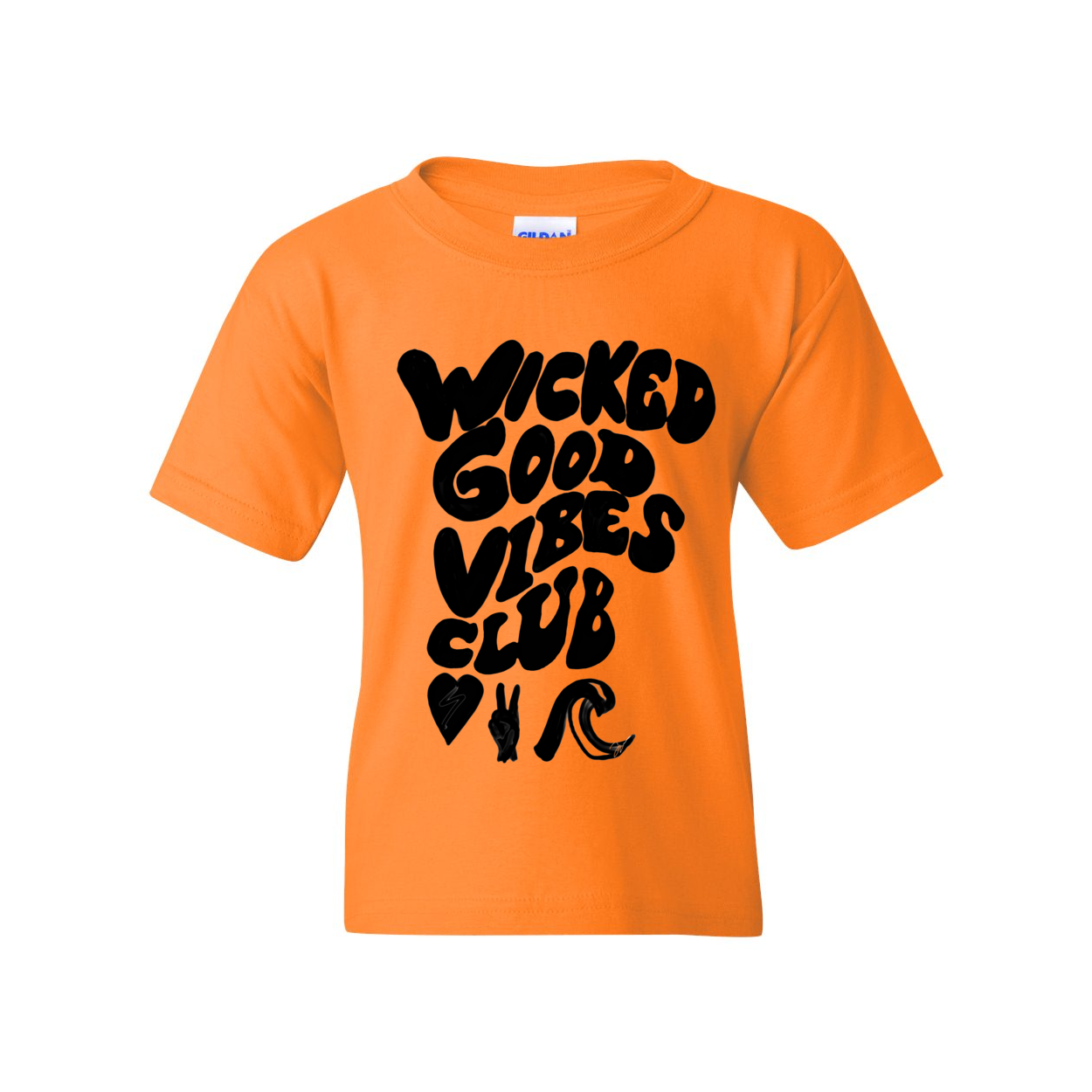 WICKED GOOD VIBES CLUB HAND DRA Youth T-Shirt