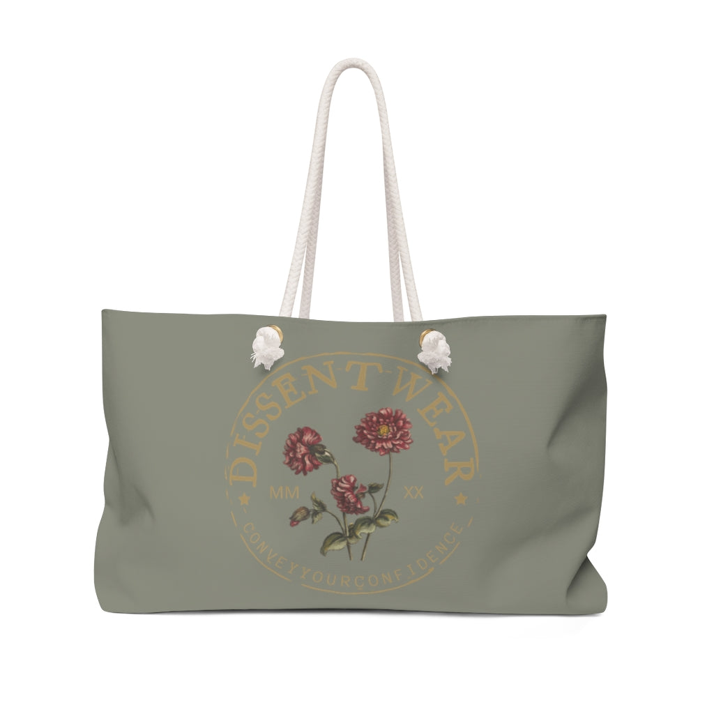 VINTAGE FLOWER STYLE WEEKENDER BAG