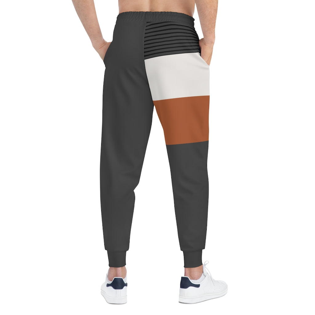 Stripe Couture Athletic Joggers