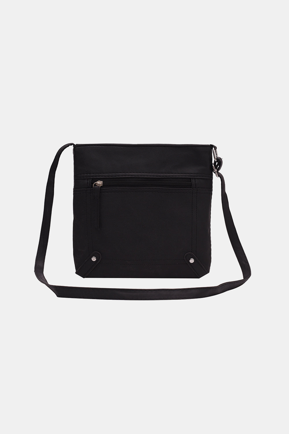 PU Leather Medium Crossbody Bag