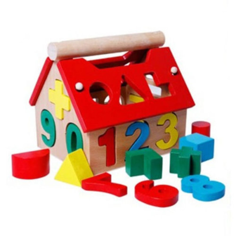 WOODEN BLOCK LEARNING SET