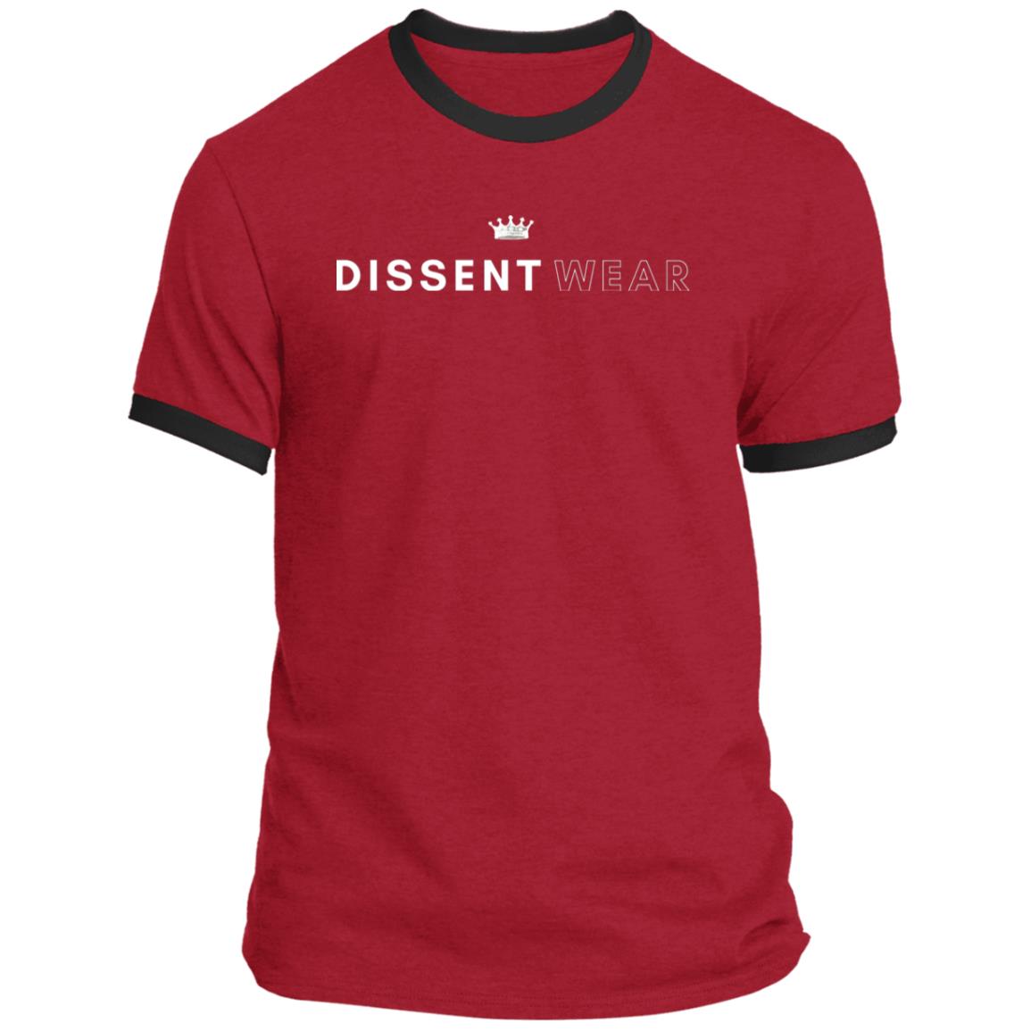 Dissent Wear Logo Classic Vintage Ringer Tee