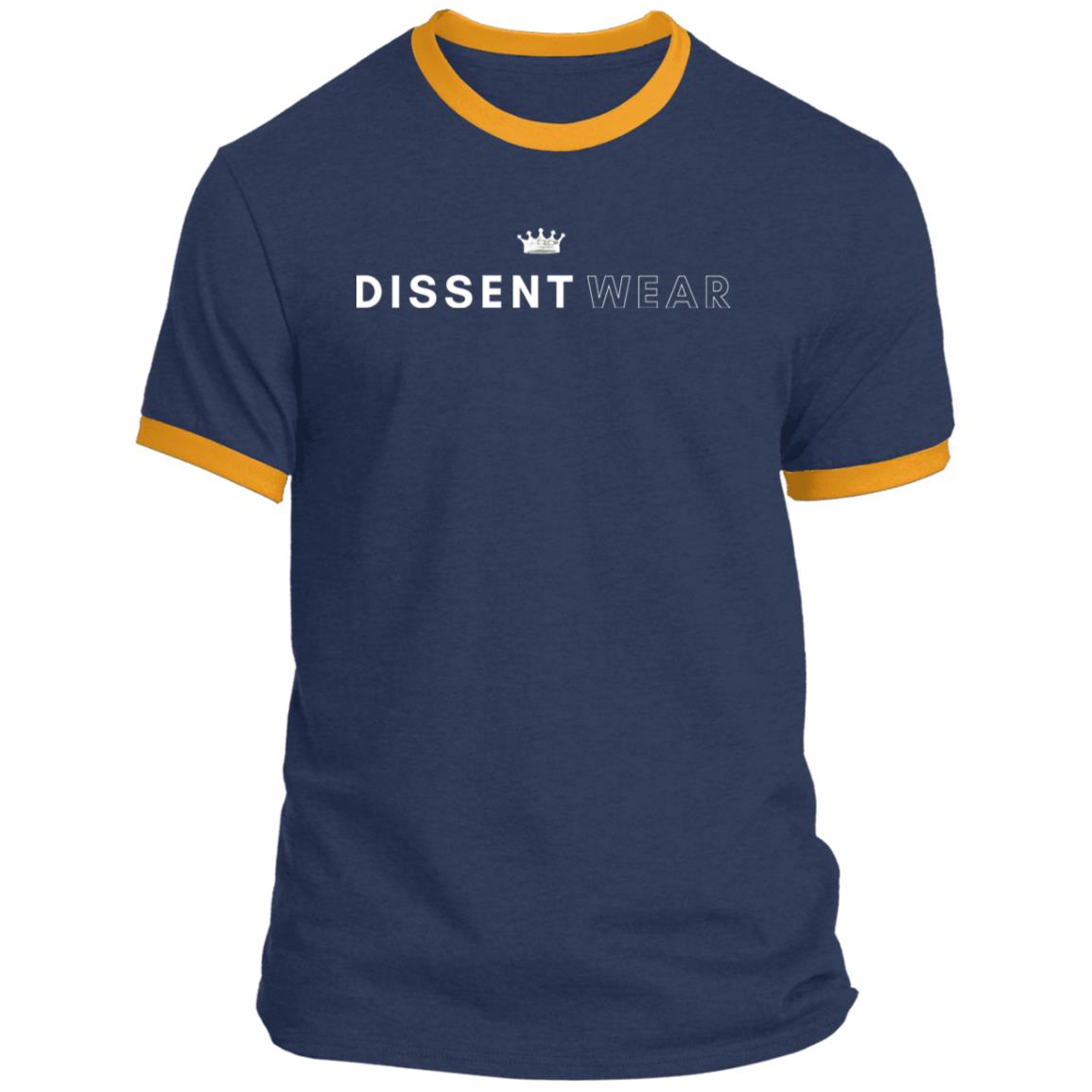 Dissent Wear Logo Classic Vintage Ringer Tee