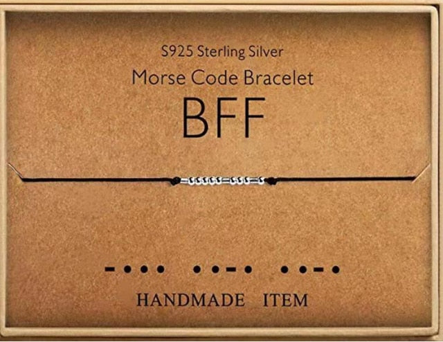 Multiple Morse Code Bracelets