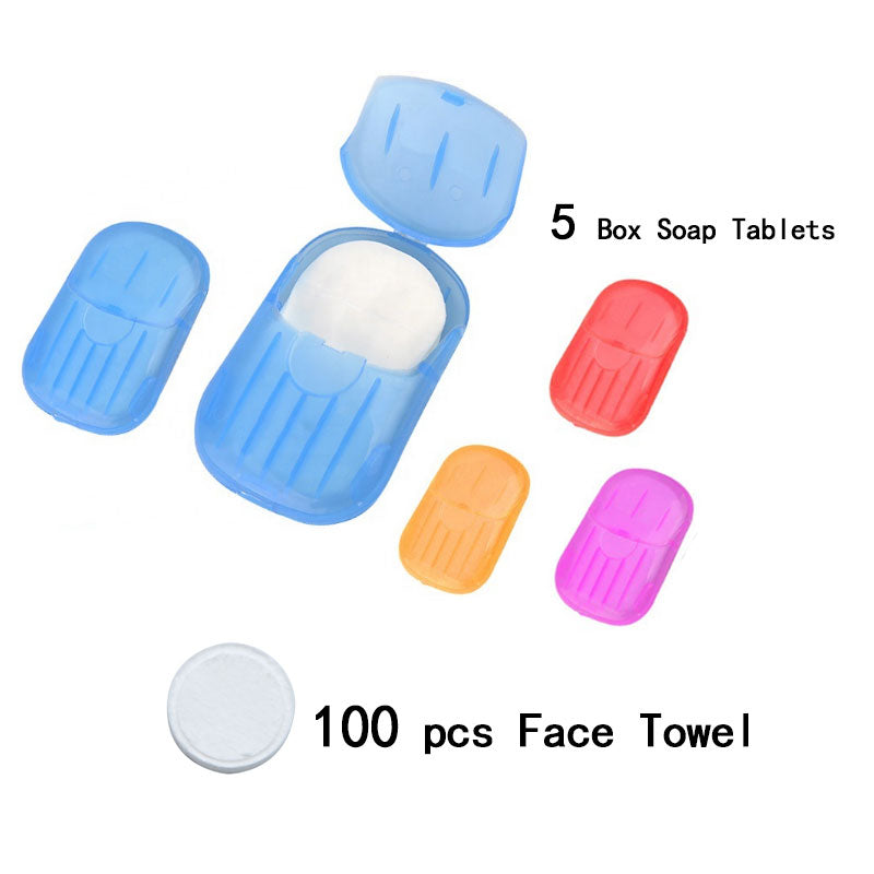 Soap Tablets Keep the Germs away on the GO