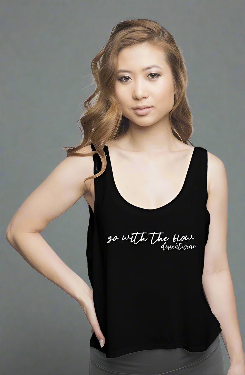 Just Go With The Flow Boxy Tank