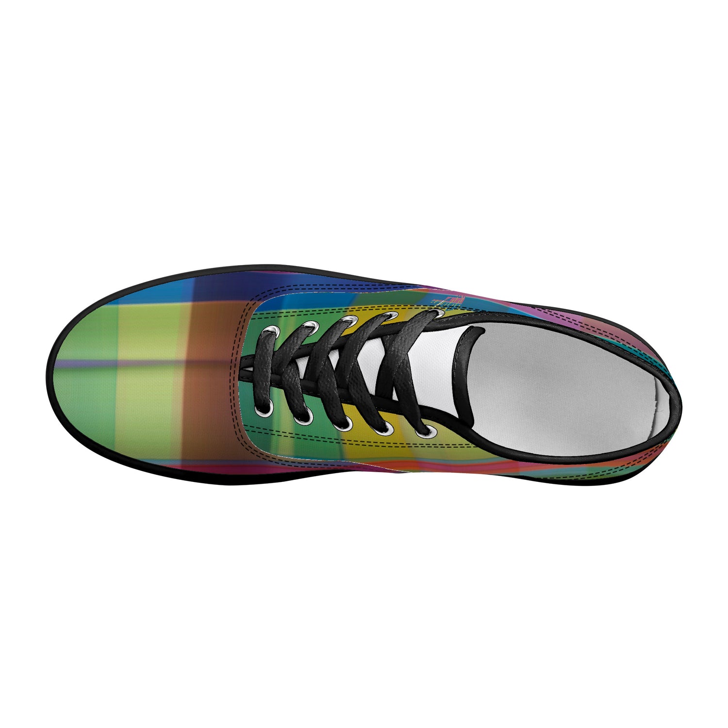 RAD PLAID Skate Shoe - Black Bottom