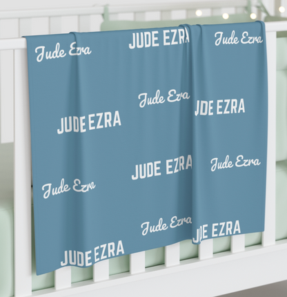 PERSONALIZED BABY SWADDLE