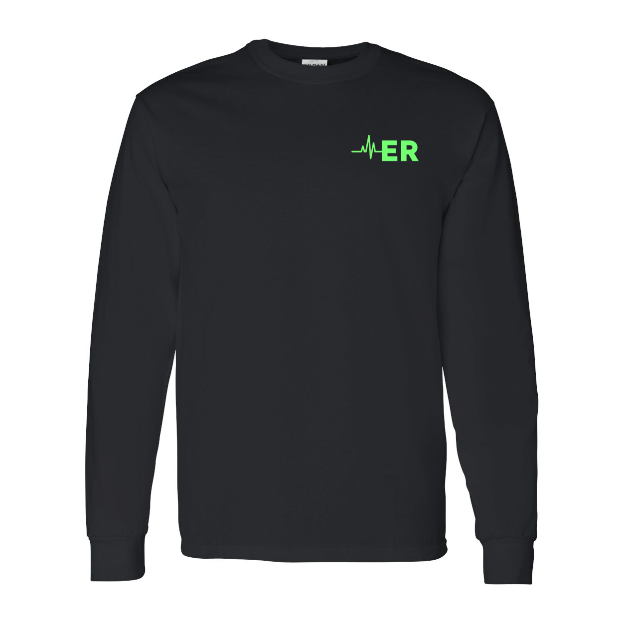 ER HEART Heavy Cotton Long Sleeve T-Shirt