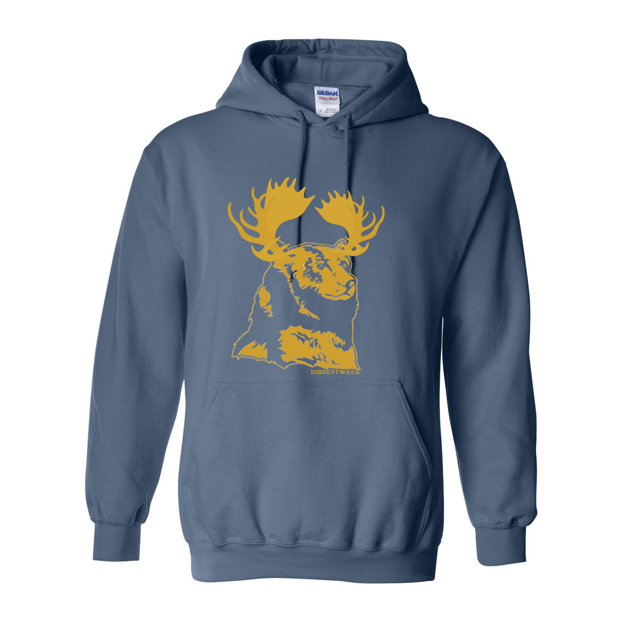 GOLDEN BEAR MOOSE HOODIE