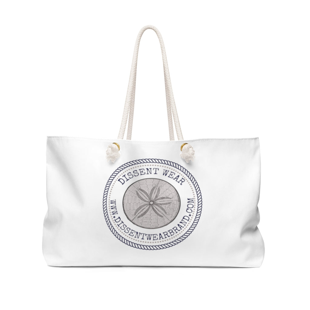 SAND DOLLAR NAUTICAL WEEKENDER BAG