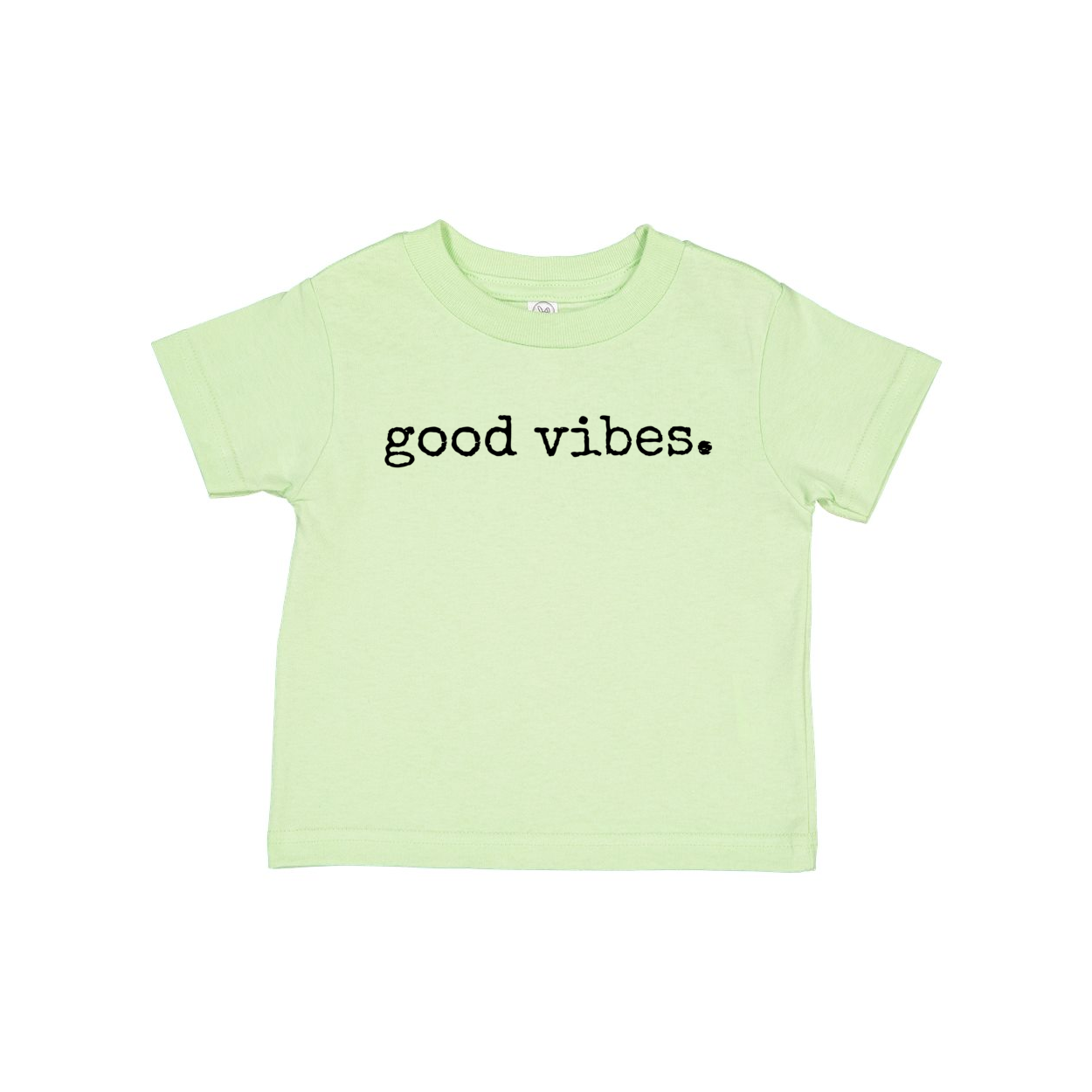 GOOD VIBES TODDLER TEE -- so many color choices