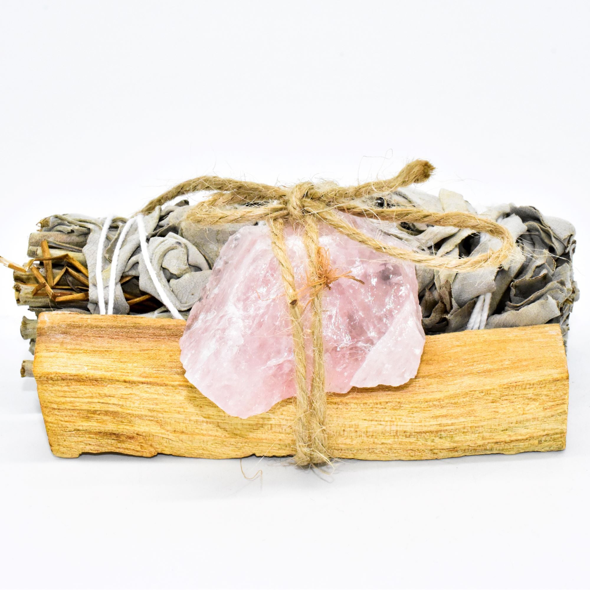 Sage Smudge Kit w/ Crystal of your choice