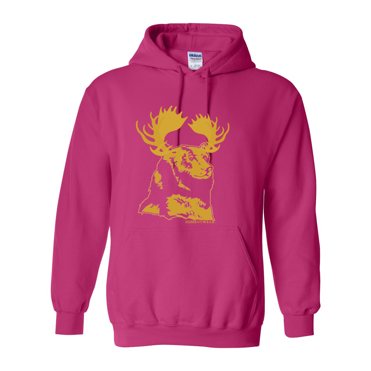 GOLDEN BEAR MOOSE HOODIE