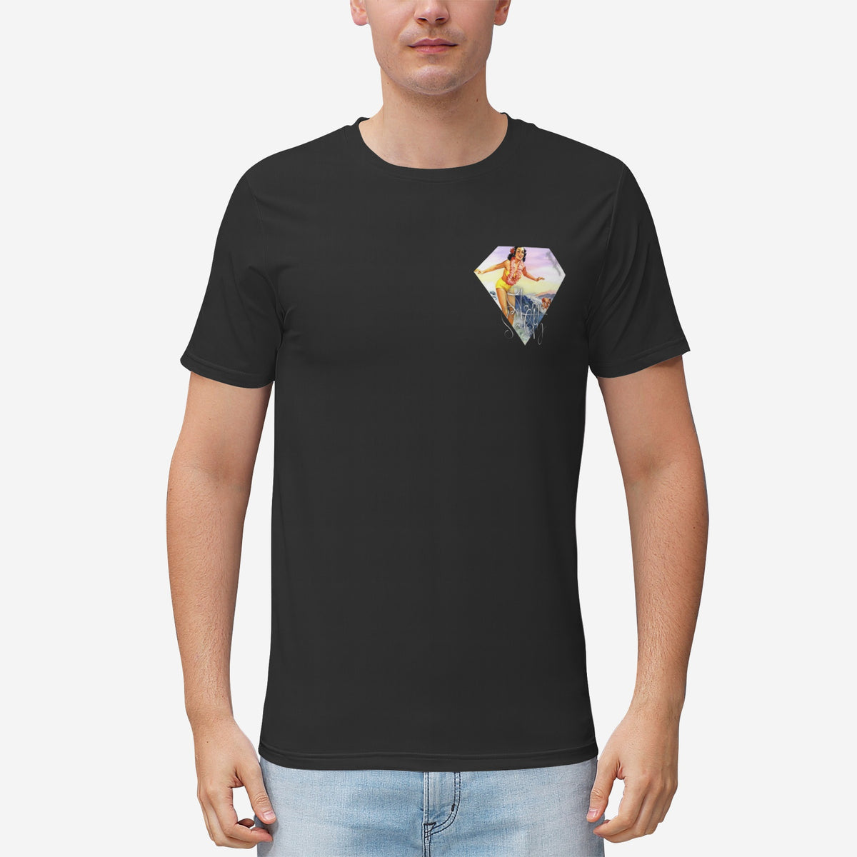 Vintage Salty Surfer Confidence Men&