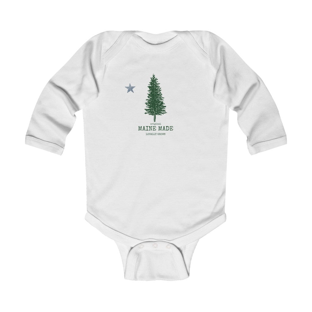 ORIGINAL MAINE FLAG INFANT ONESIE