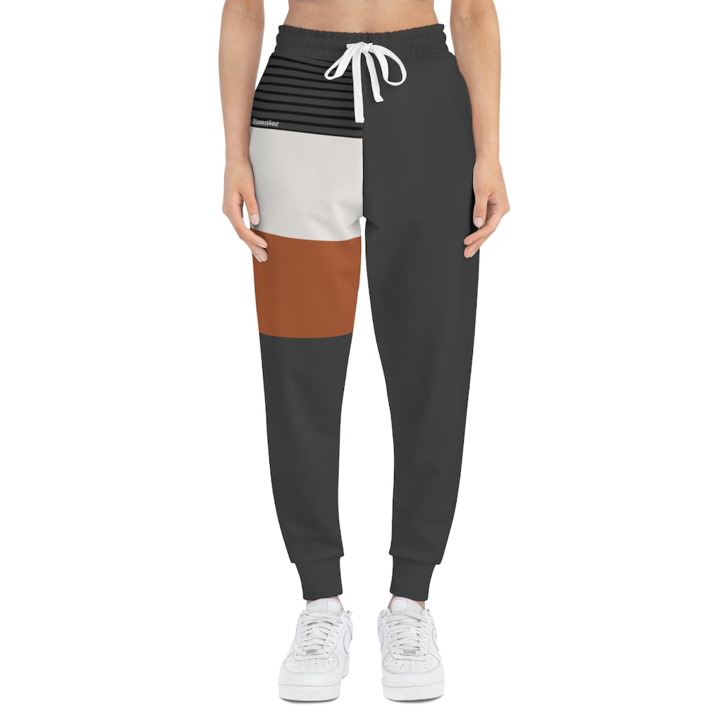 Stripe Couture Athletic Joggers