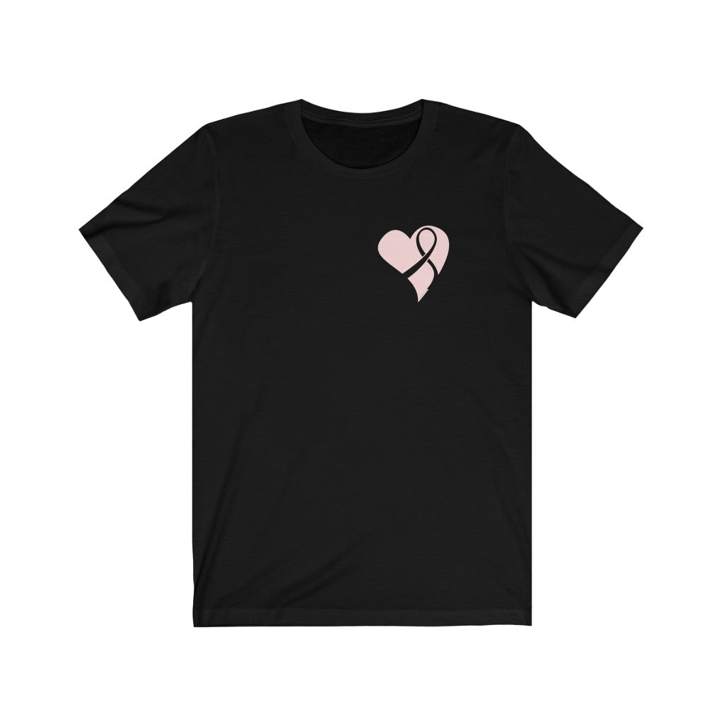 HEART AND BREAST CANCER RIBBON