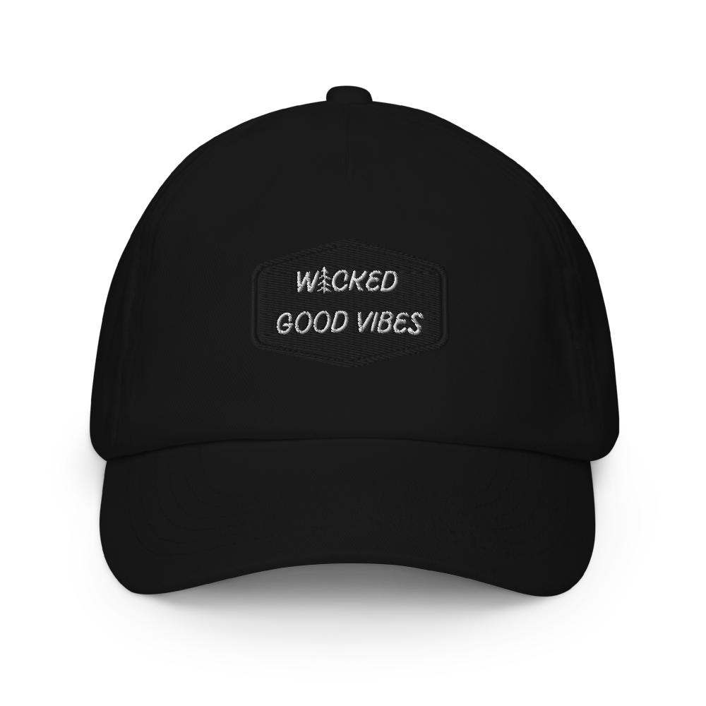 WICKED GOOD VIBES KIDS BASEBALL HAT