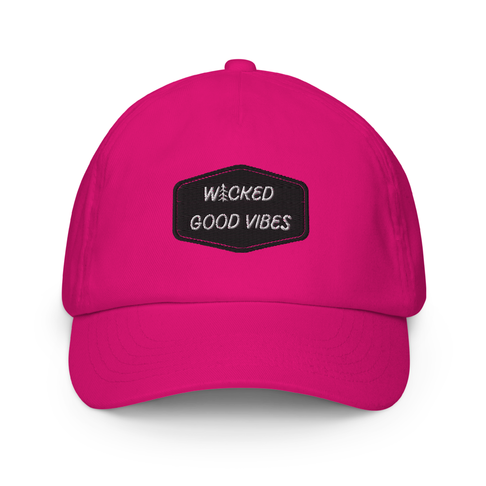 WICKED GOOD VIBES KIDS BASEBALL HAT