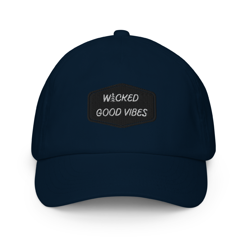 WICKED GOOD VIBES KIDS BASEBALL HAT