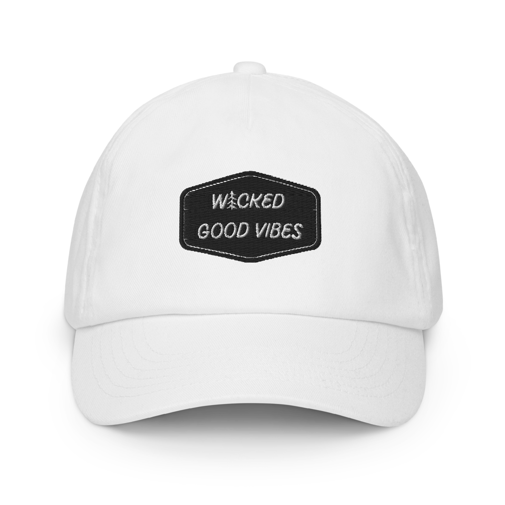 WICKED GOOD VIBES KIDS BASEBALL HAT