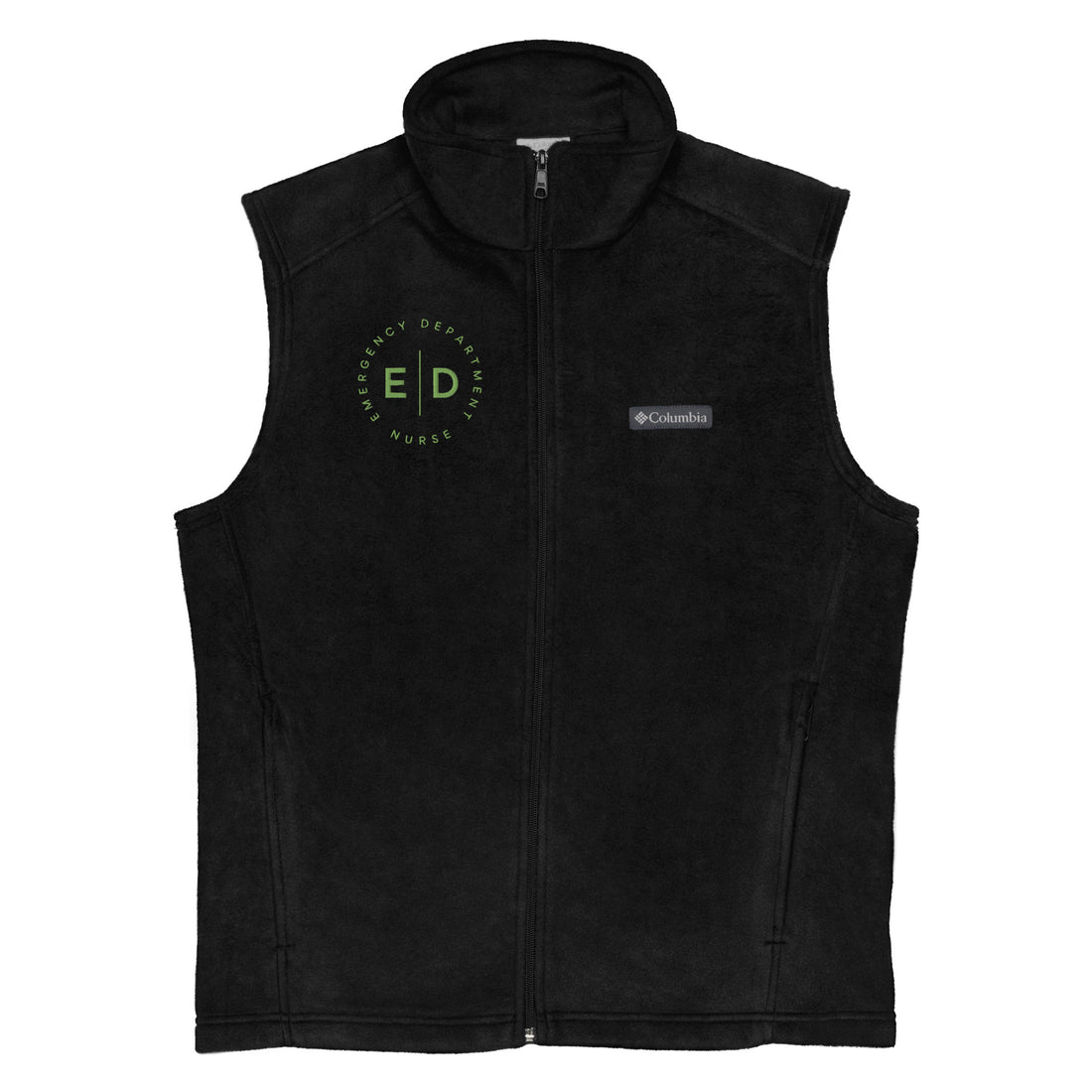 EMERGENCY DEPT. GENDER NEUTRAL Columbia fleece vest