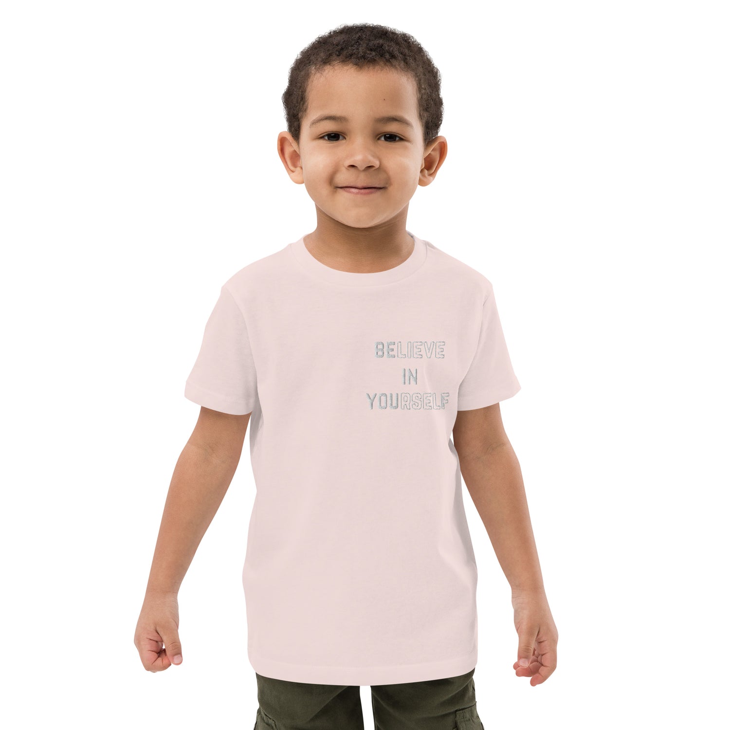 BELIEVE IN YOURSELF / BE YOU EMBROIDERED ORGANIC CHILDREN&