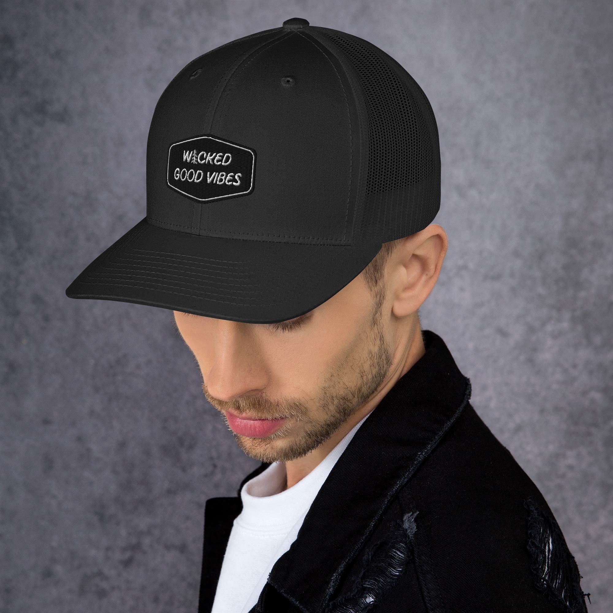Wicked Good Vibes | Retro Trucker Cap
