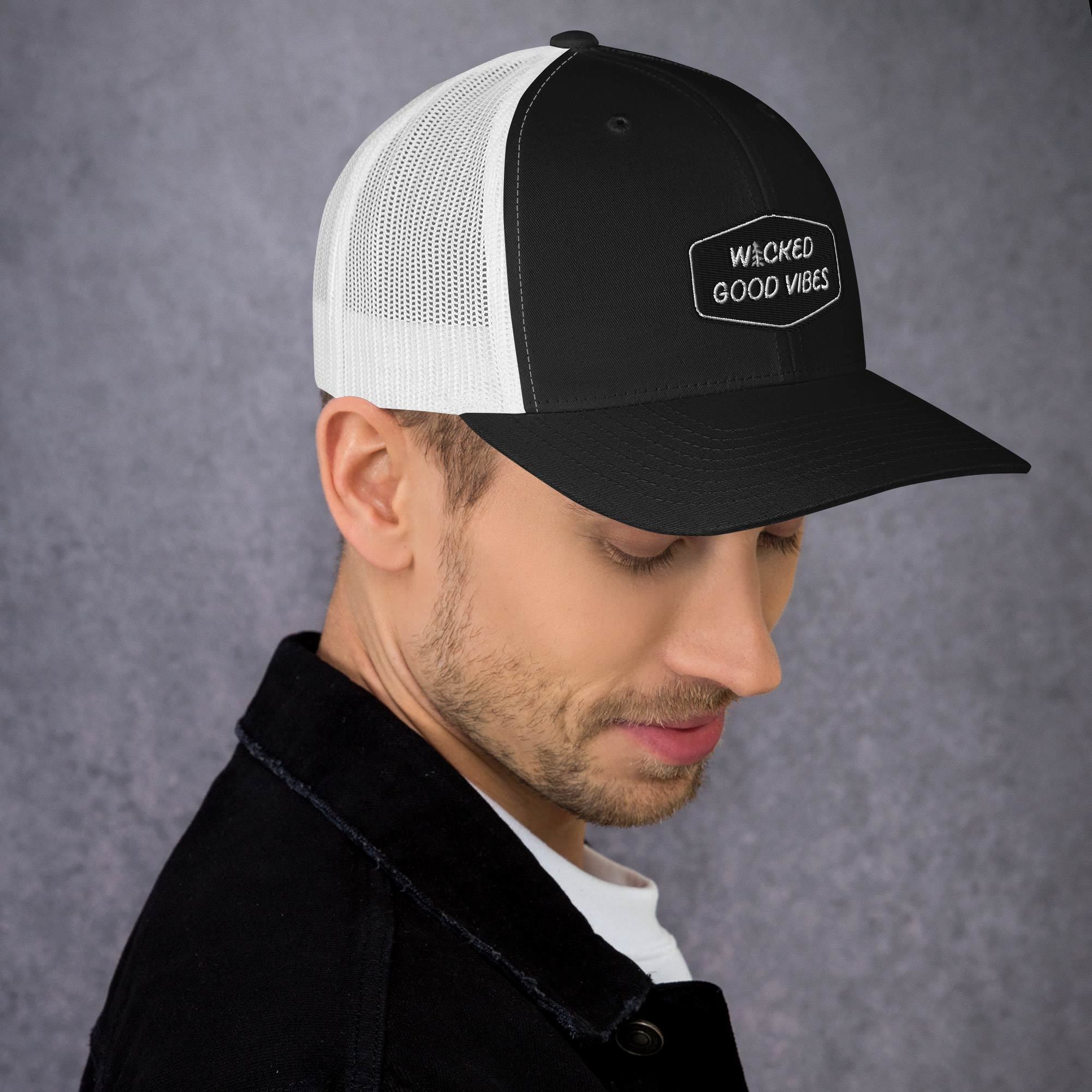 Wicked Good Vibes | Retro Trucker Cap