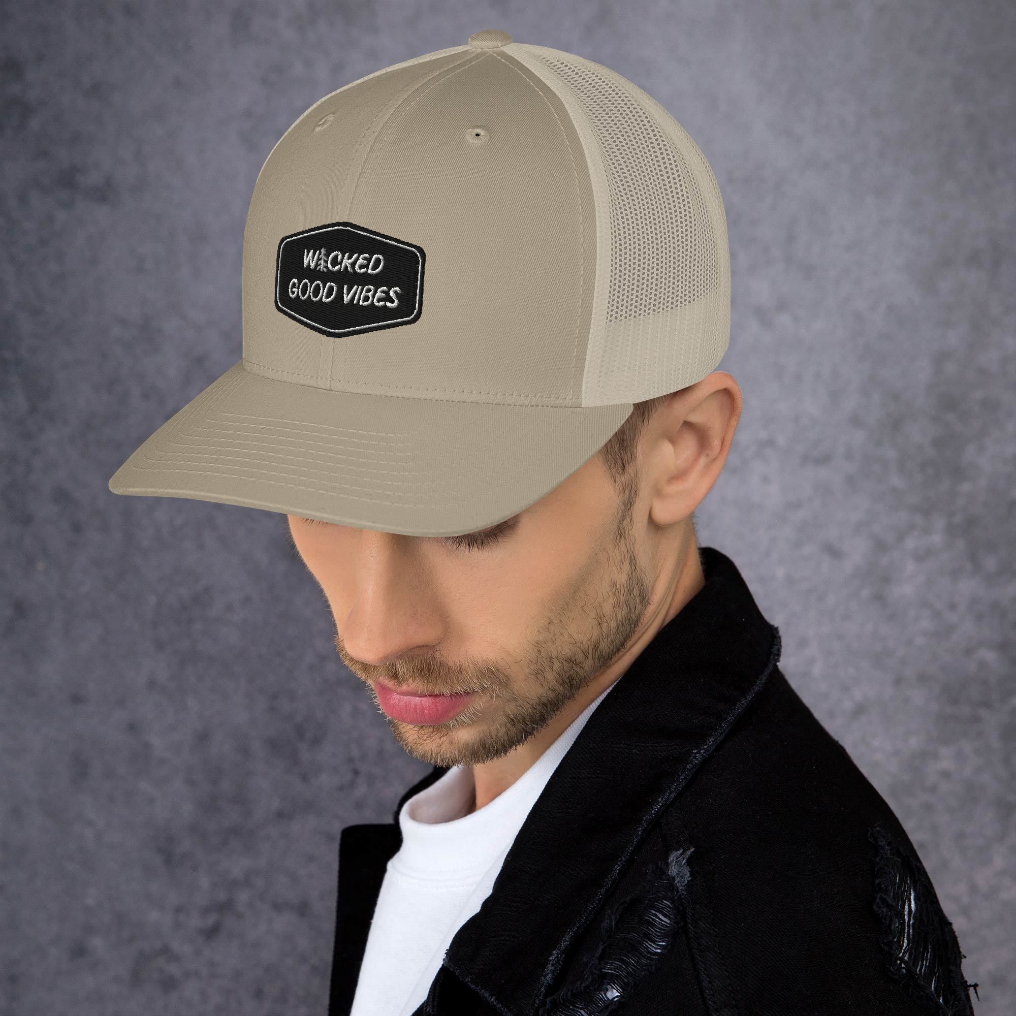 Wicked Good Vibes | Retro Trucker Cap