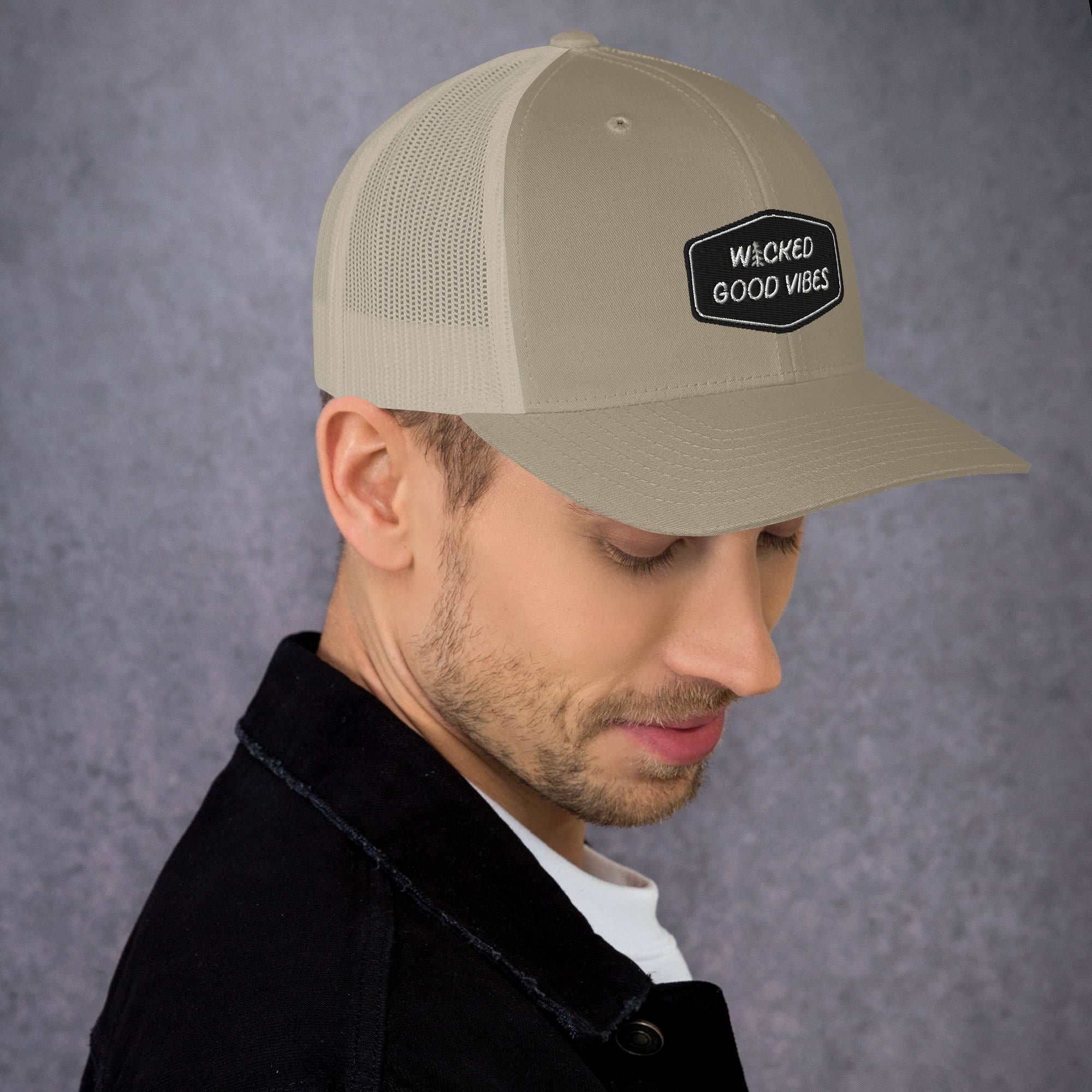 Wicked Good Vibes | Retro Trucker Cap