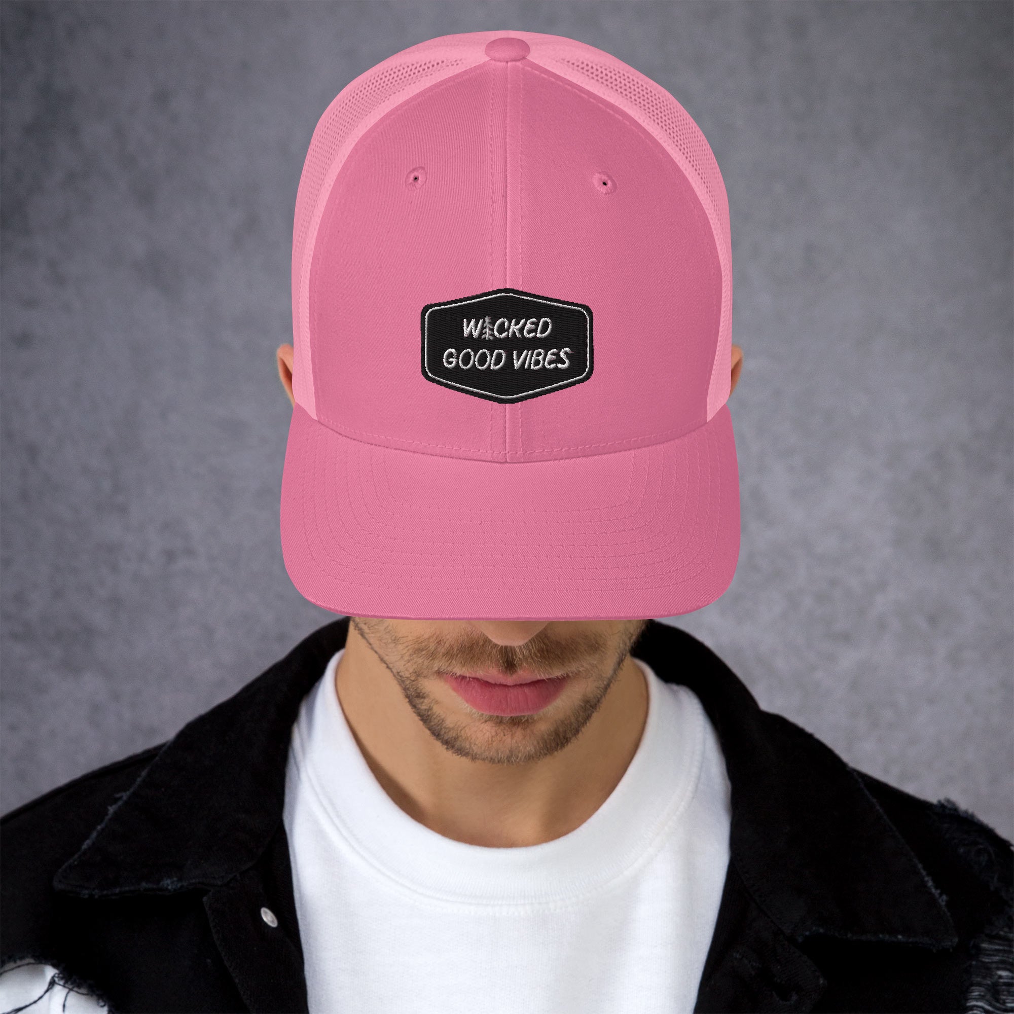 Wicked Good Vibes | Retro Trucker Cap