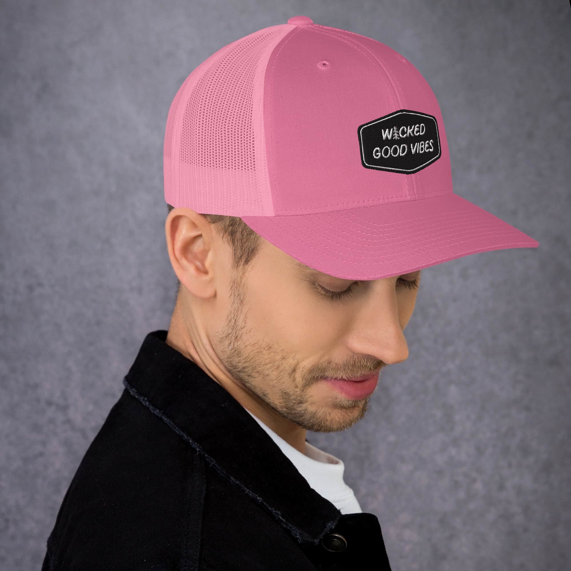 Wicked Good Vibes | Retro Trucker Cap