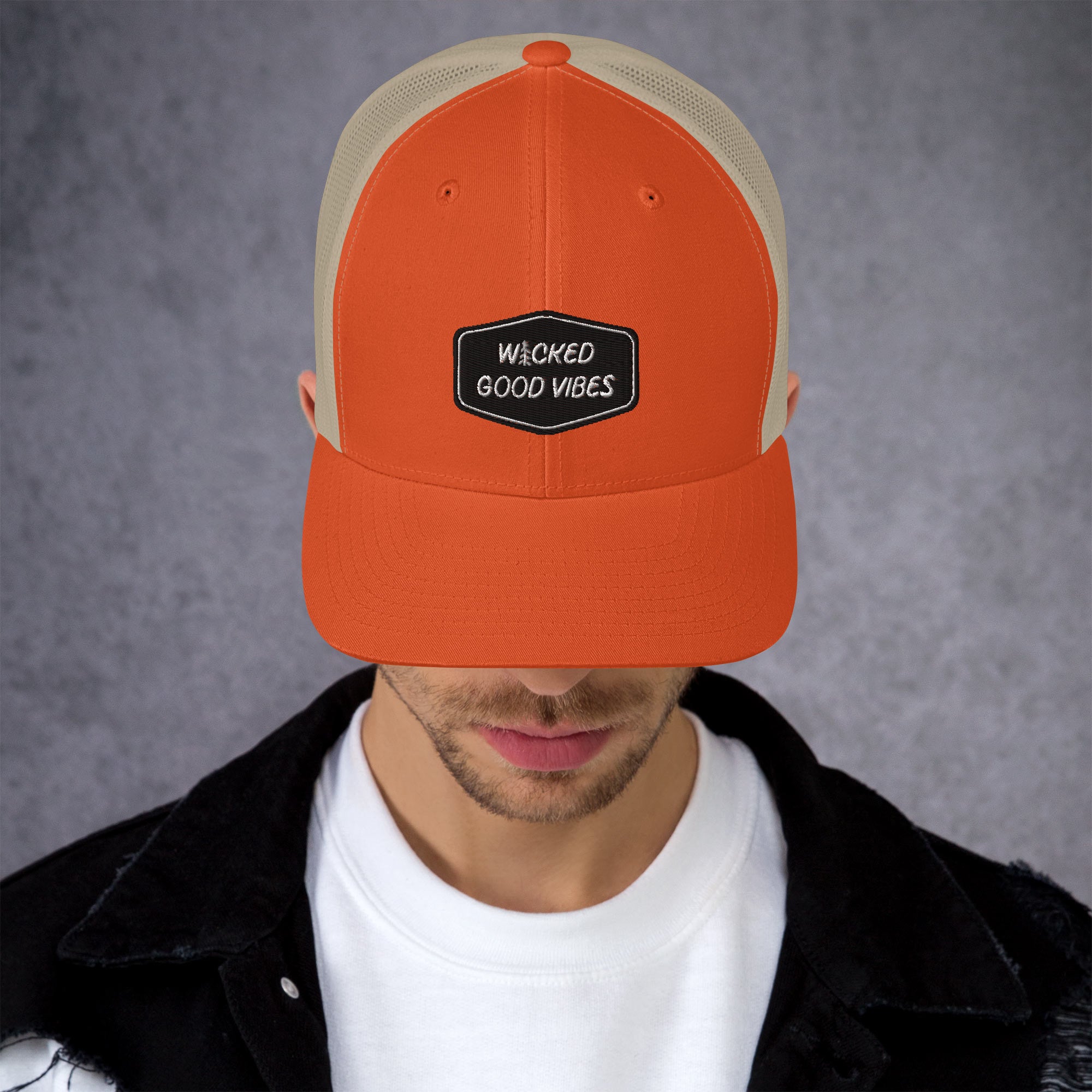 Wicked Good Vibes | Retro Trucker Cap