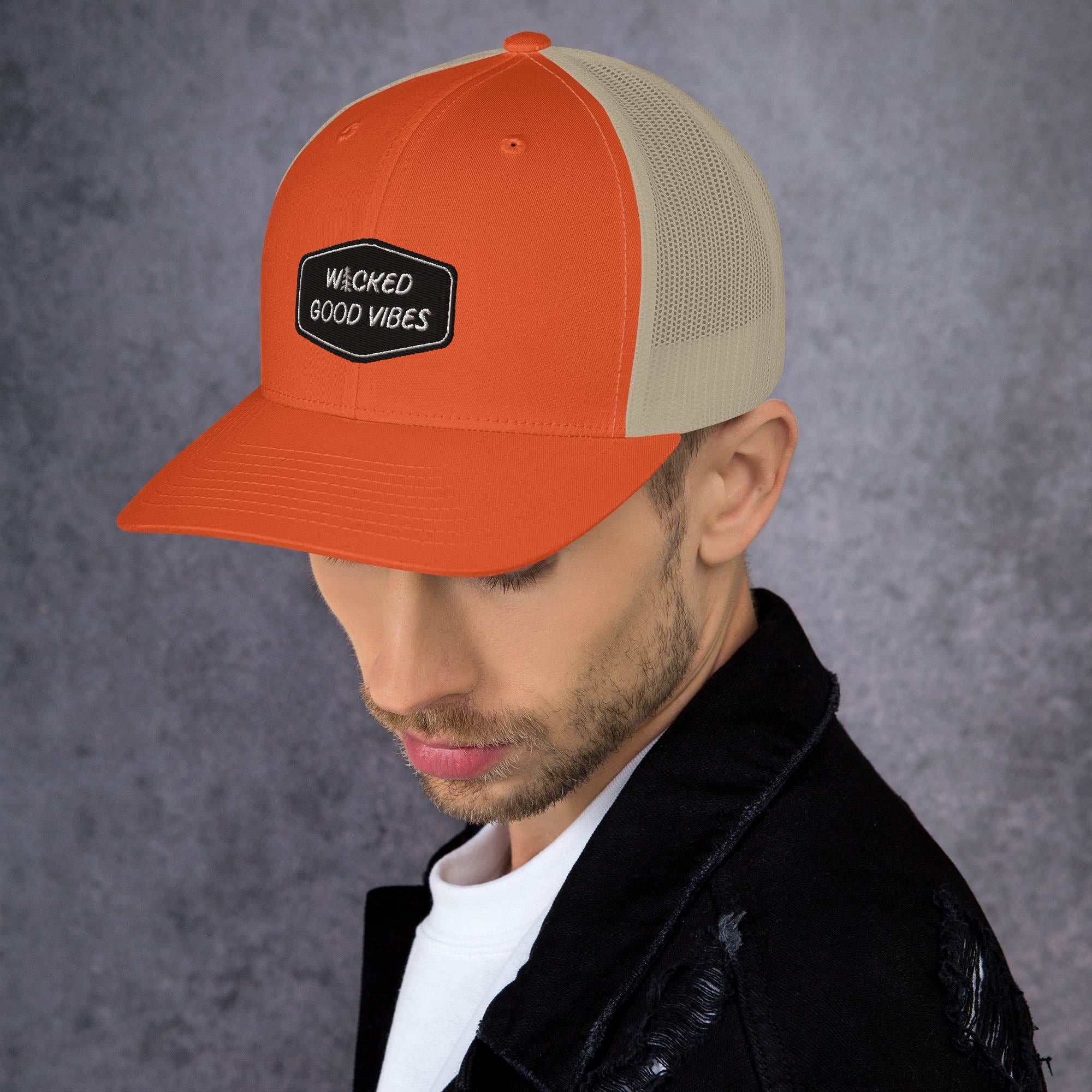 Wicked Good Vibes | Retro Trucker Cap
