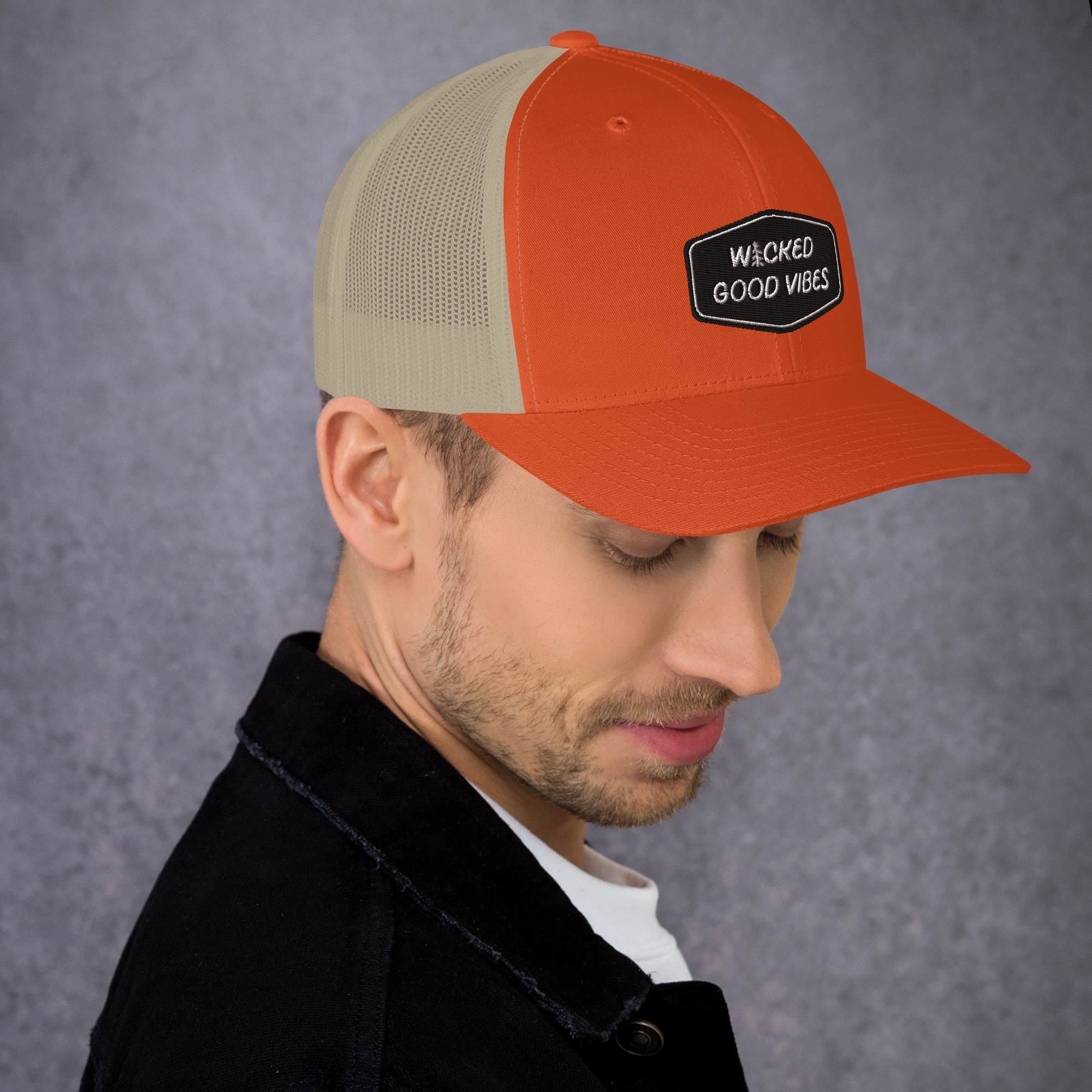 Wicked Good Vibes | Retro Trucker Cap
