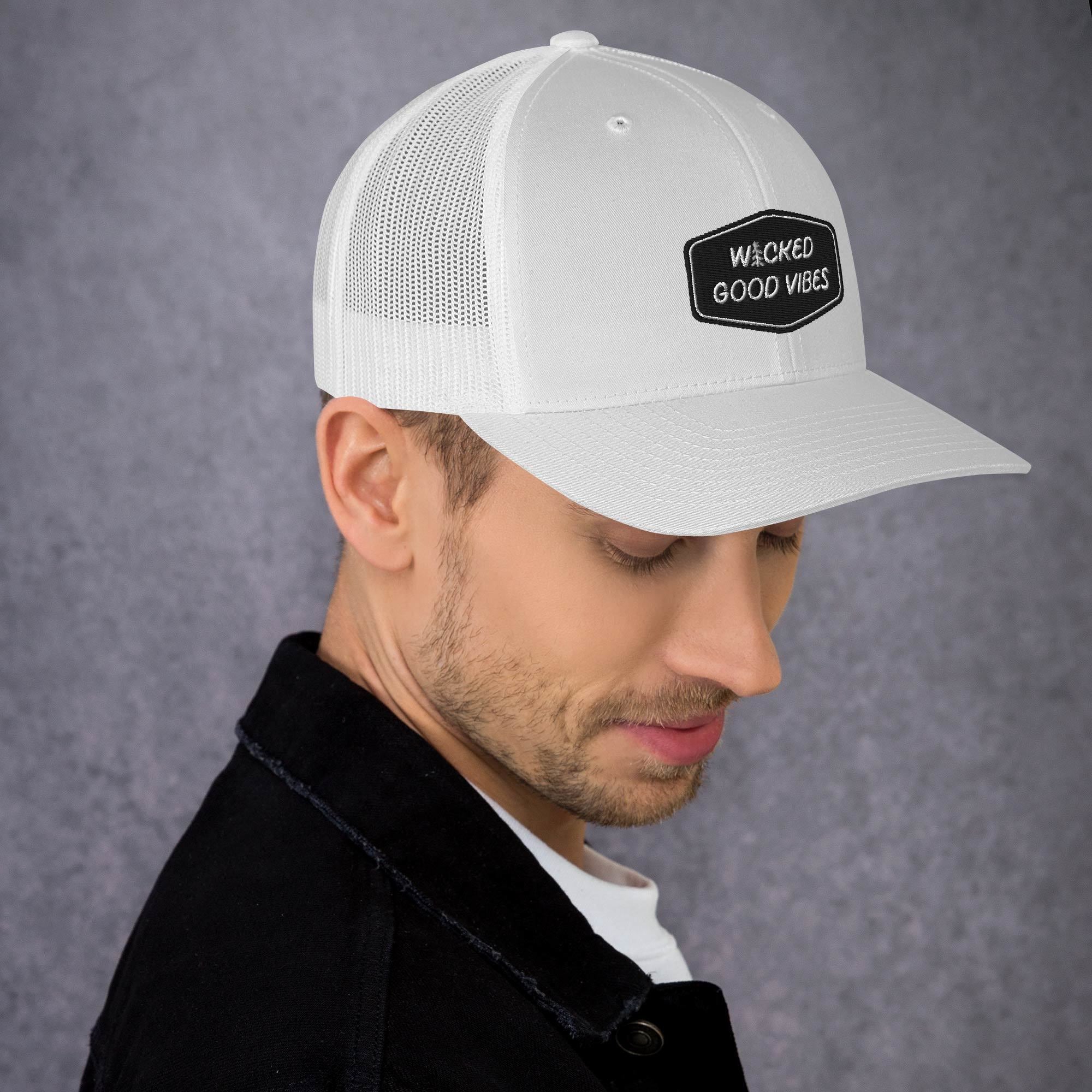 Wicked Good Vibes | Retro Trucker Cap