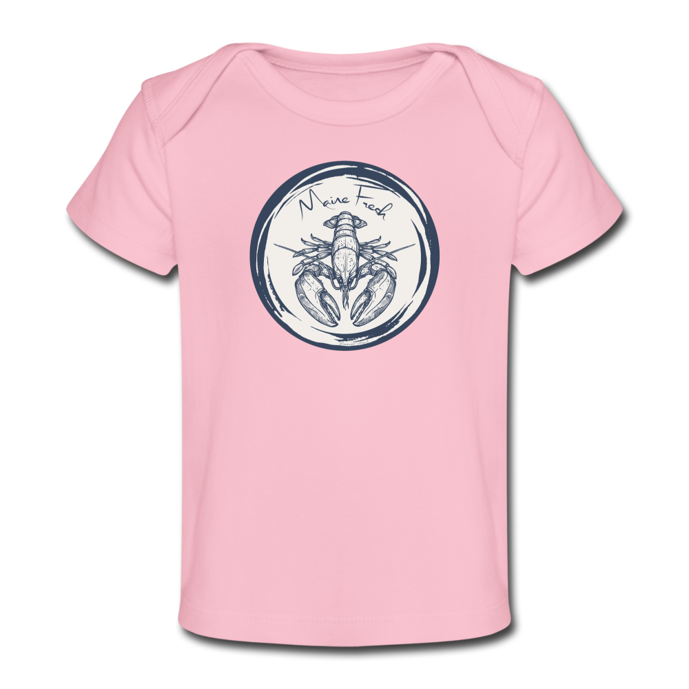 FRESH ORGANIC INFANT T SHIRT - light pink