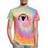 GOOD VIBES ONLY TIE DYE TEE - rainbow