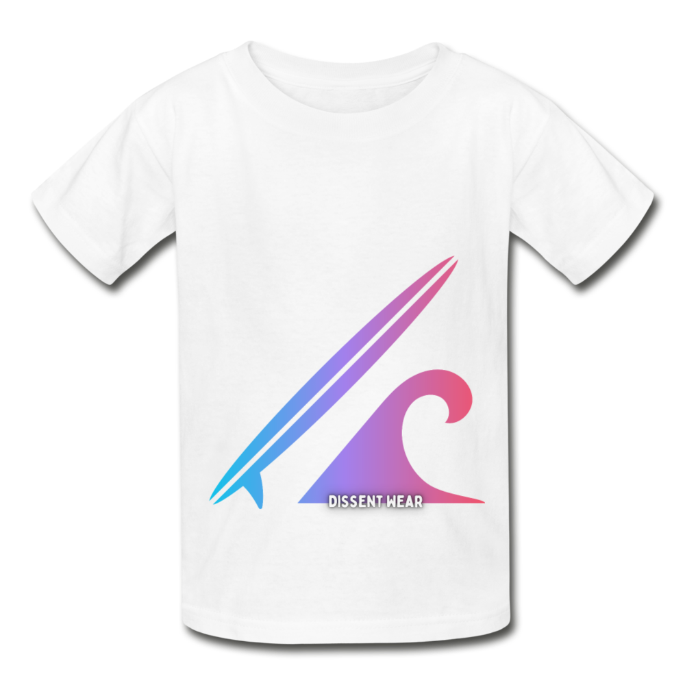 WAVES YOUTH TEE - white