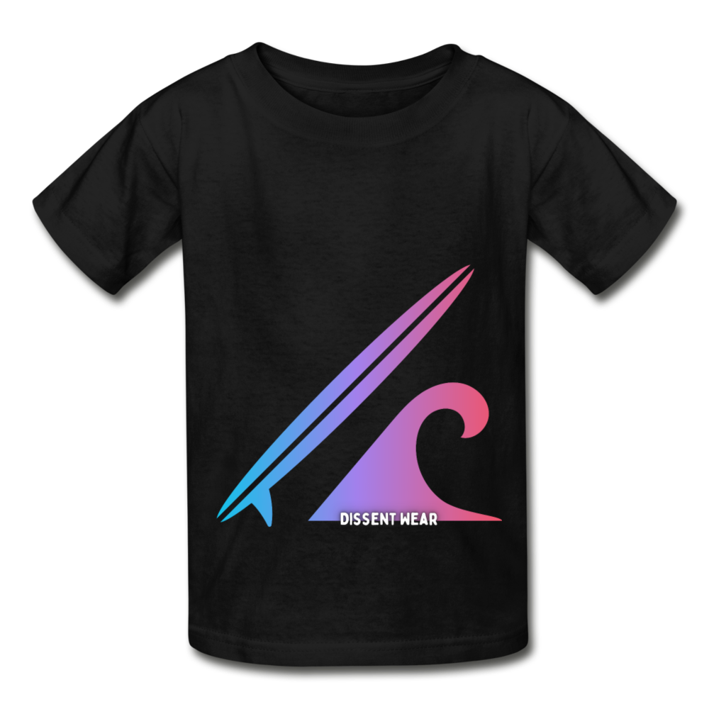 WAVES YOUTH TEE - black