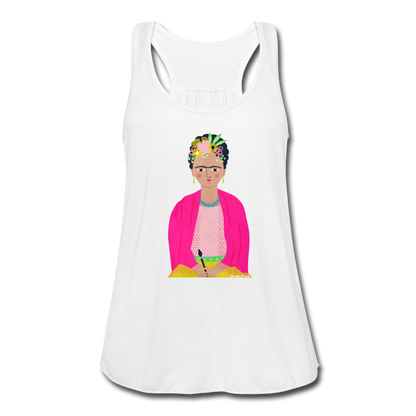 CUSTOM FRIDA TANK - white