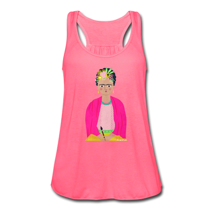 CUSTOM FRIDA TANK - neon pink