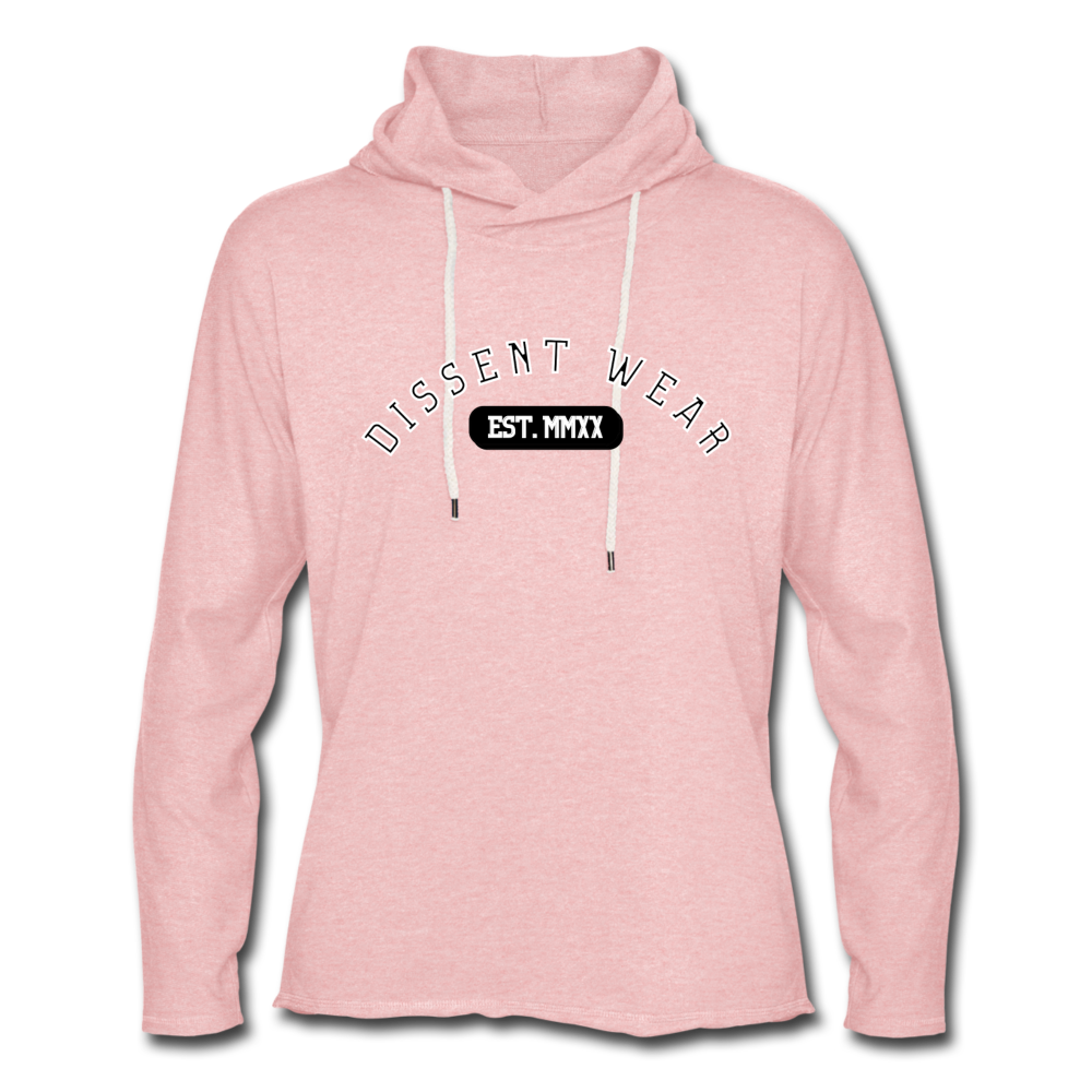 DW LIGHTWEIGHT HOODIE - cream heather pink