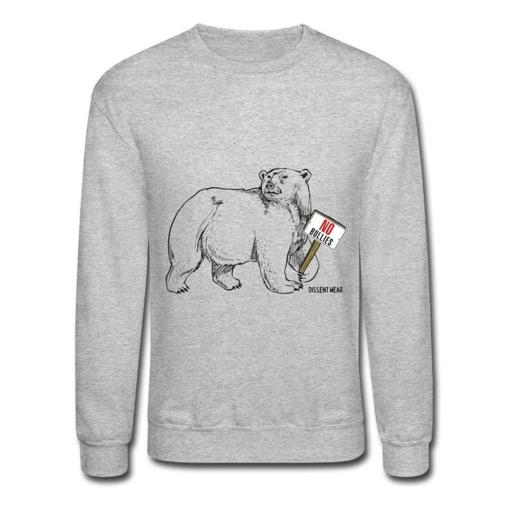 BO BULLIES Crewneck Sweatshirt - heather gray