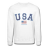 USA Crewneck Sweatshirt - white