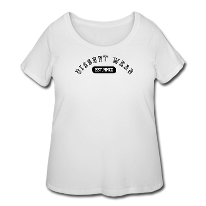 Women’s Curvy T-Shirt - white