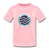 SALT LIFE WAVES TODDLER TEE - pink